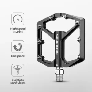 MTB Flat Bike Pedals L12cm W10.4cm H1.75cm