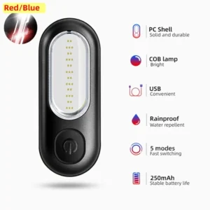 Random USB Rechargeable Bike Taillight
